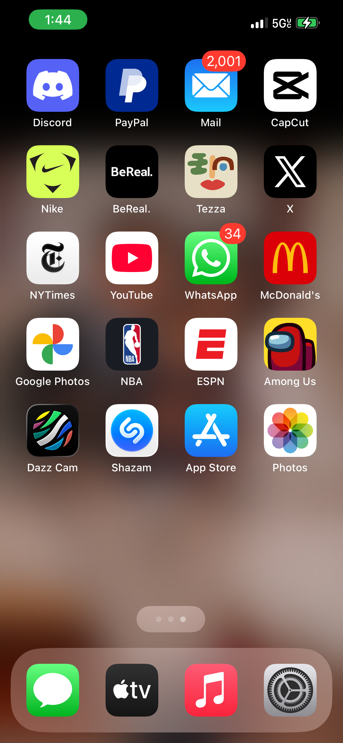 Chaotic Home Screen